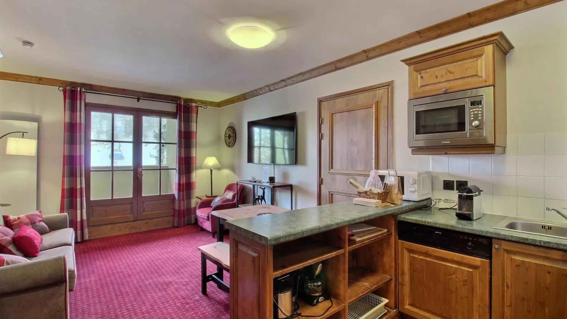 Arc 1950 - Appartement Cosy Et Chaleureux - Sauna, Hammam, Jacuzzi, Piscine Les Arcs  0*, Les Arcs (Savoie) 法国