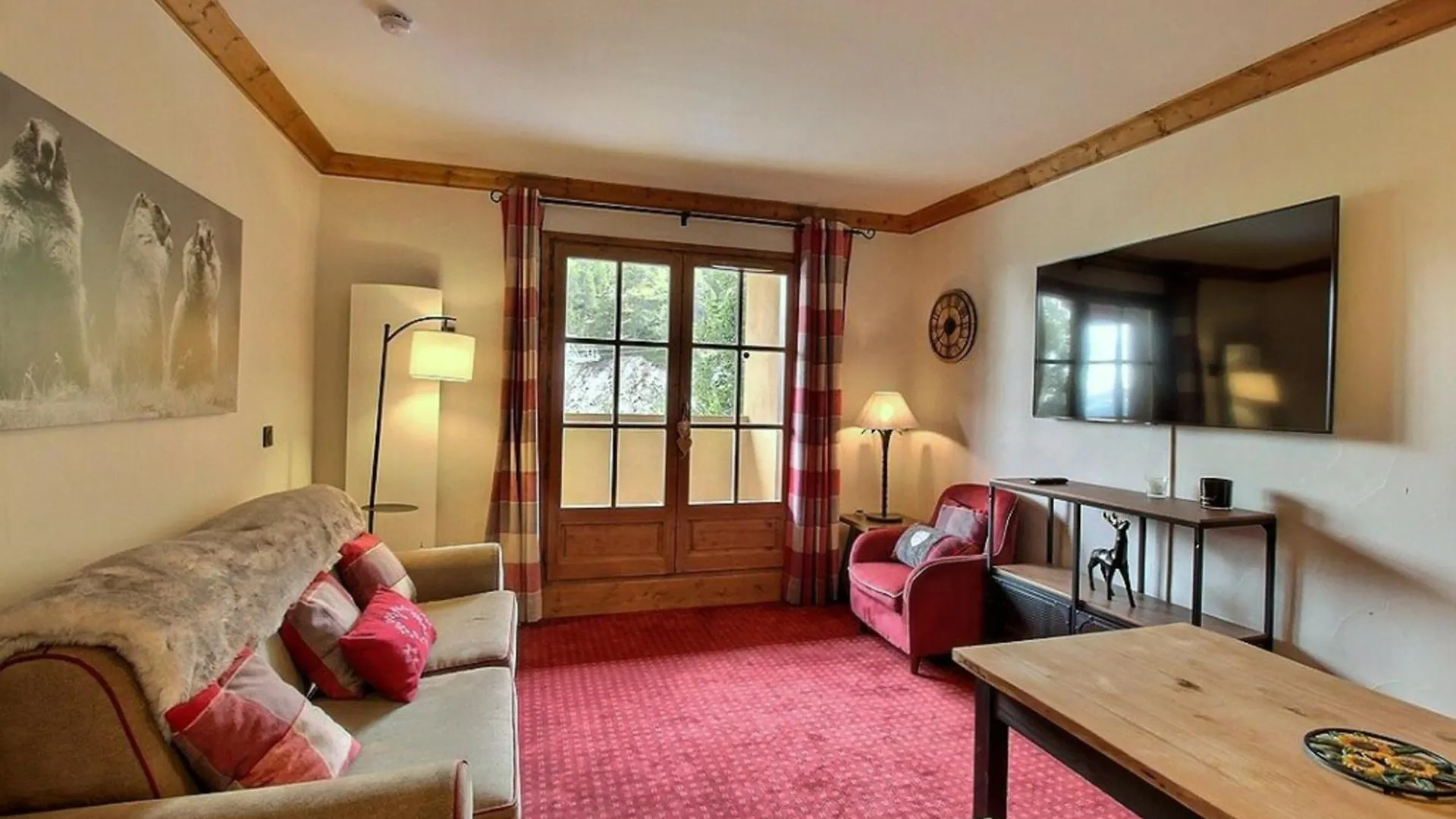 公寓 Arc 1950 - Appartement Cosy Et Chaleureux - Sauna, Hammam, Jacuzzi, Piscine Les Arcs